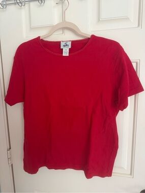 Sport Savvy Red Short Sleeve Tee - Women's